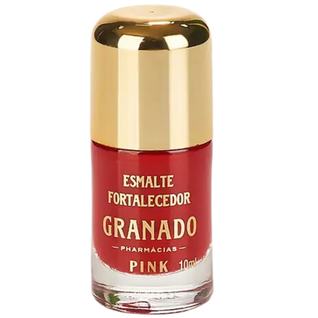 Esmalte Granado Rita Vermelho Clássico 10ml Cremoso Fortalecedor