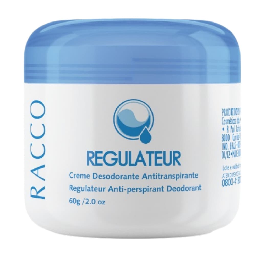 Racco Regulateur Creme Desodorante, 60g - Racco Original