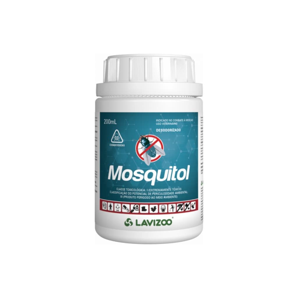 Mosquitol 200ml Solução para Eliminar Moscas no Ambiente