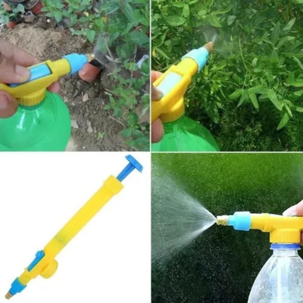 Pulverizador Borrifador Manual Pressão Para Garrafa Pet