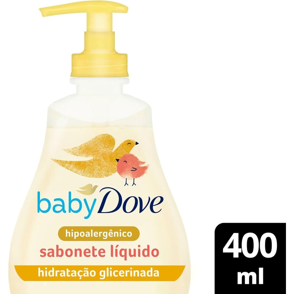 Baby Dove Sabonete Líquido Hidratação Glicerinada 400 ML