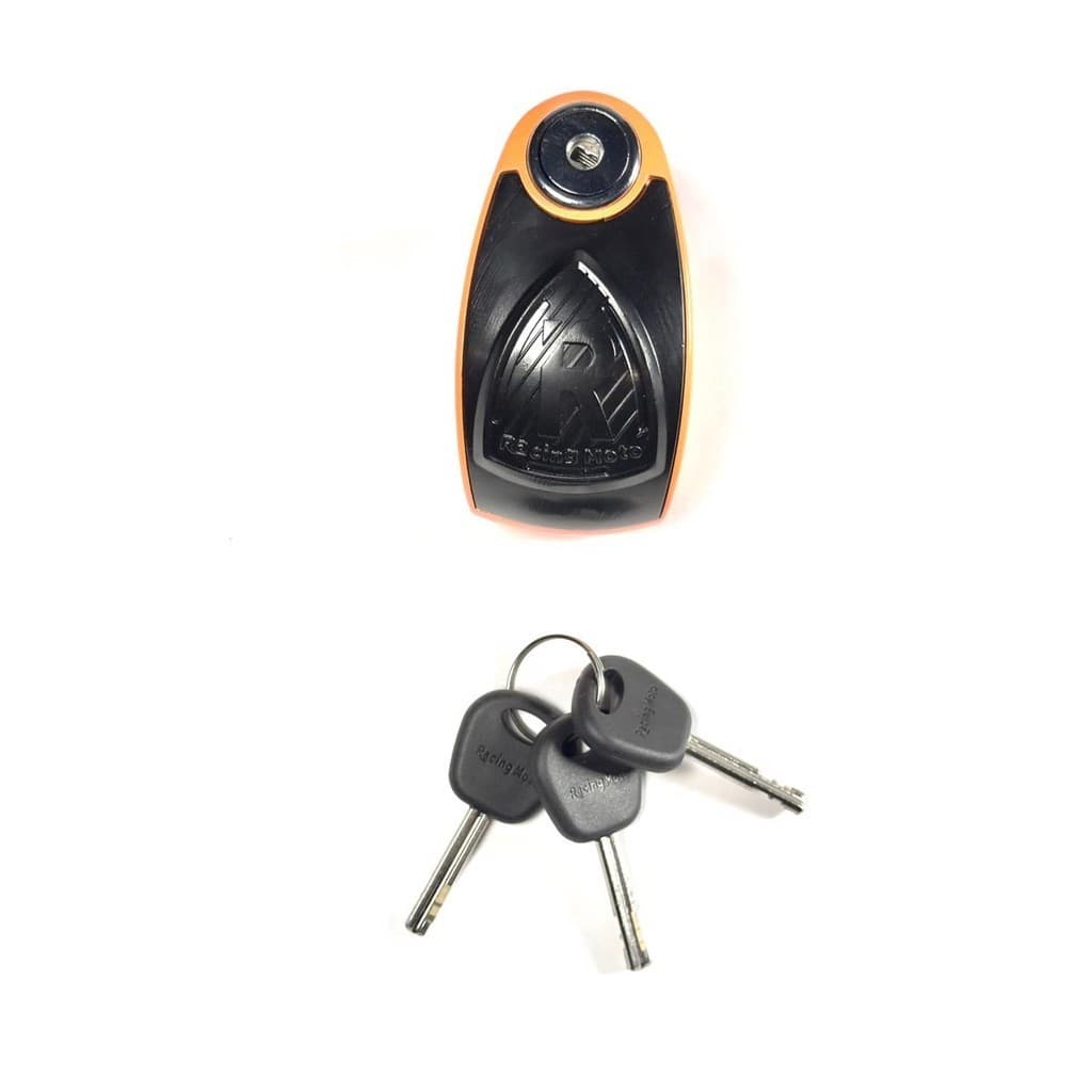 TRAVA DISCO COM ALARME GP TECH ZX7104-5 MEDIA | LARANJA  | UNICO