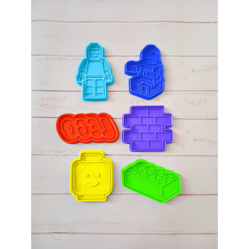 Original Cortador de Biscoitos em Formato de LEGO