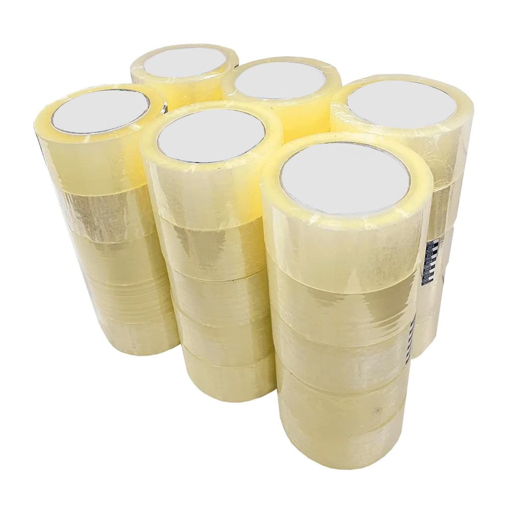 Caixas Com 100 Unidades De Fita Adesiva Larga Transparente 45MM X 40M