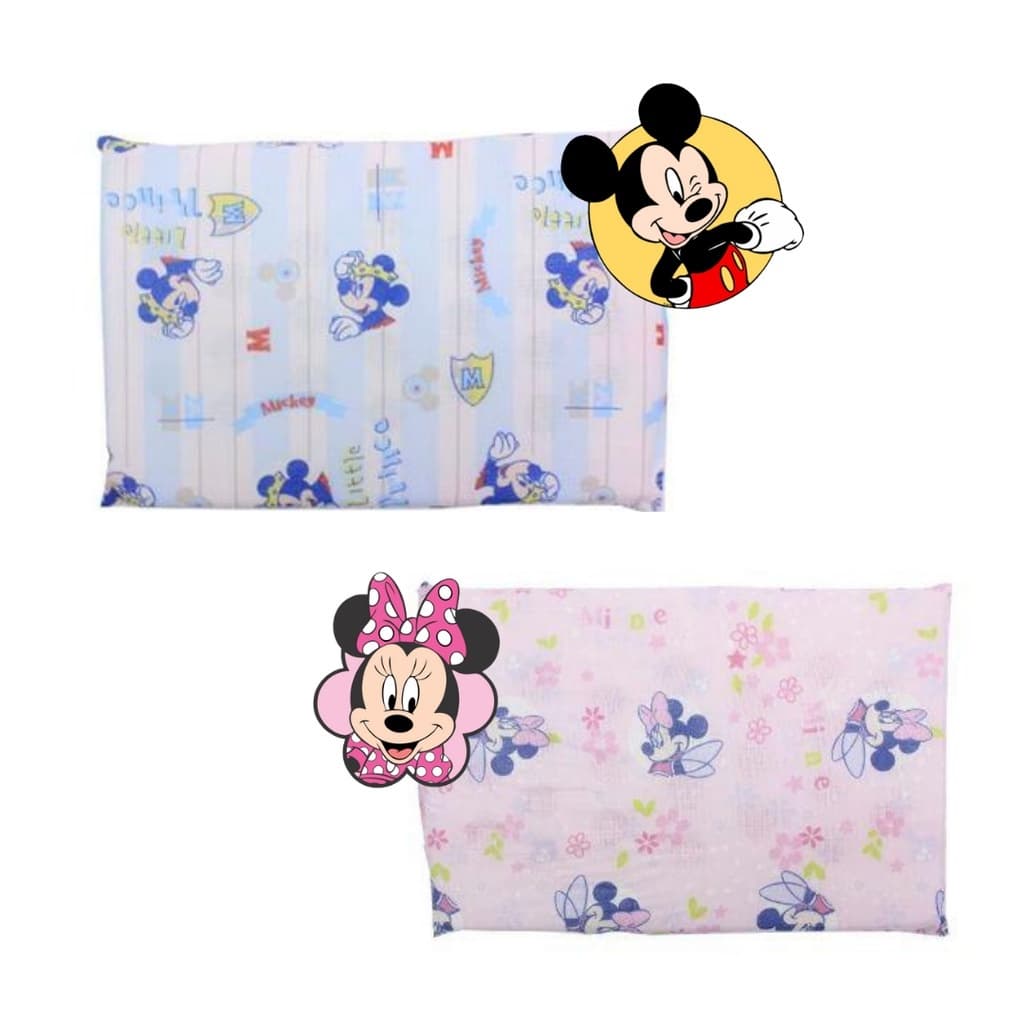 Travesseiro Antissufocante Minnie Mickey para Bebê