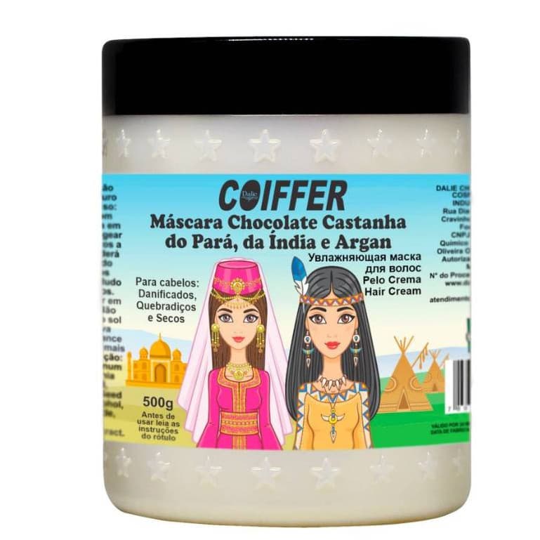 Máscara de Castanha do Pará Coiffer 500g