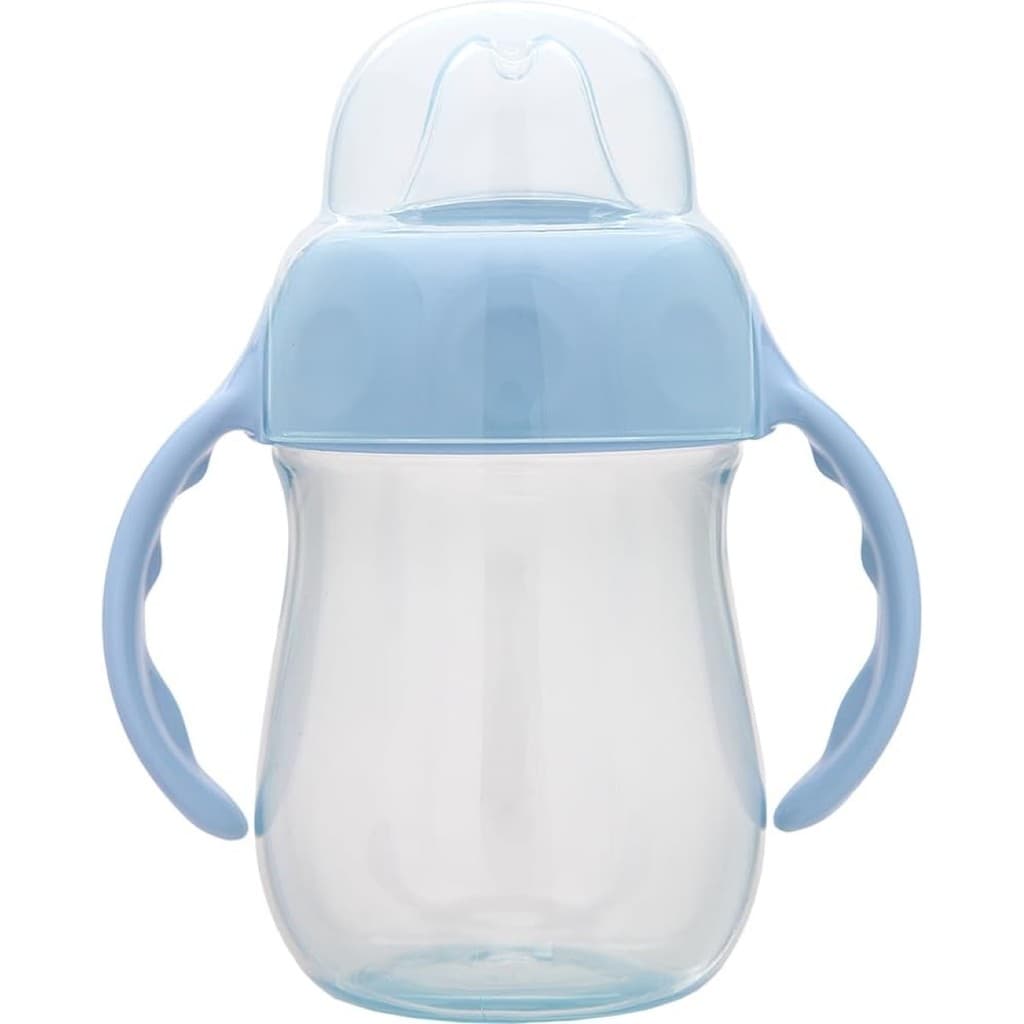 Copo de Treinamento Buba com Alça e Bico de Silicone Azul 160ml