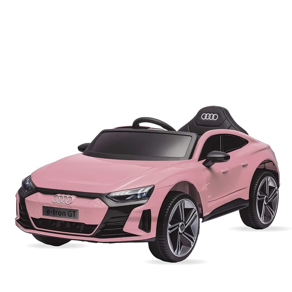 Carro Elétrico Infantil c/ Controle Remoto 12V Audi E-tron Sportback Rosa Zippy Toys - 10263