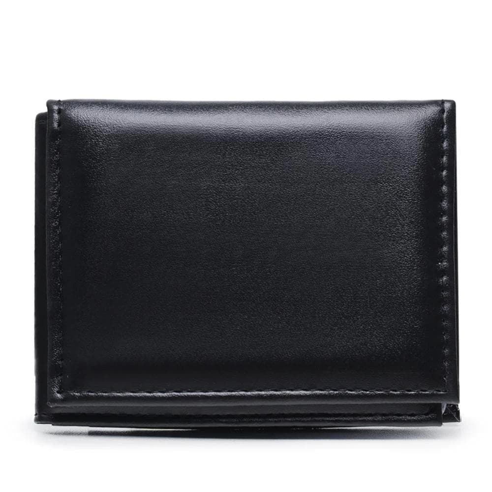 Kit 15 Carteiras Masculina Preta Slim Reforçada Porta Cartões Lisa