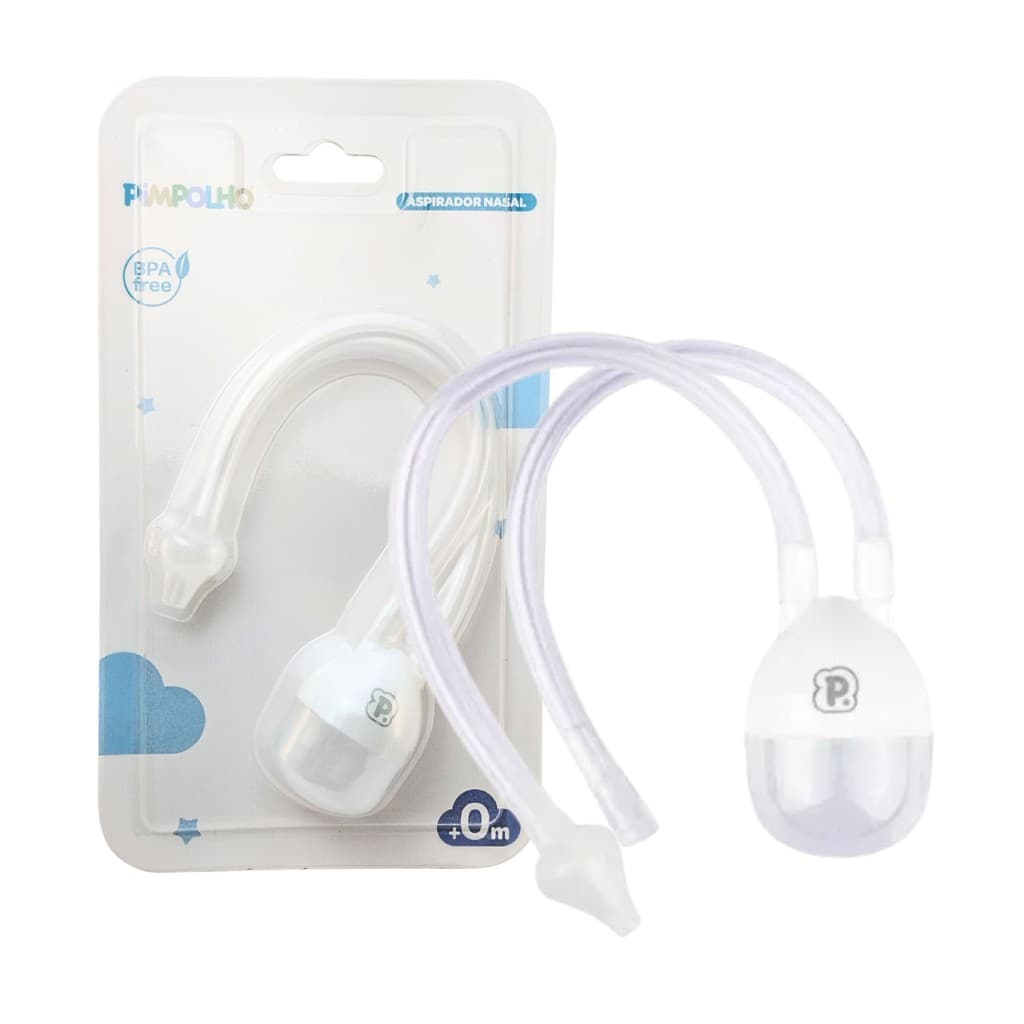 Aspirador Nasal para Bebê com Sucção Suave e Segura - Pimpolho