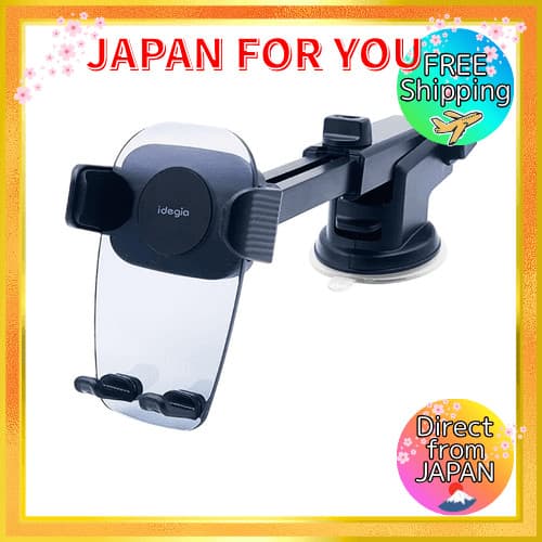 suporte para smartphone veicular com ventosa, braço longo, esqueleto X-296