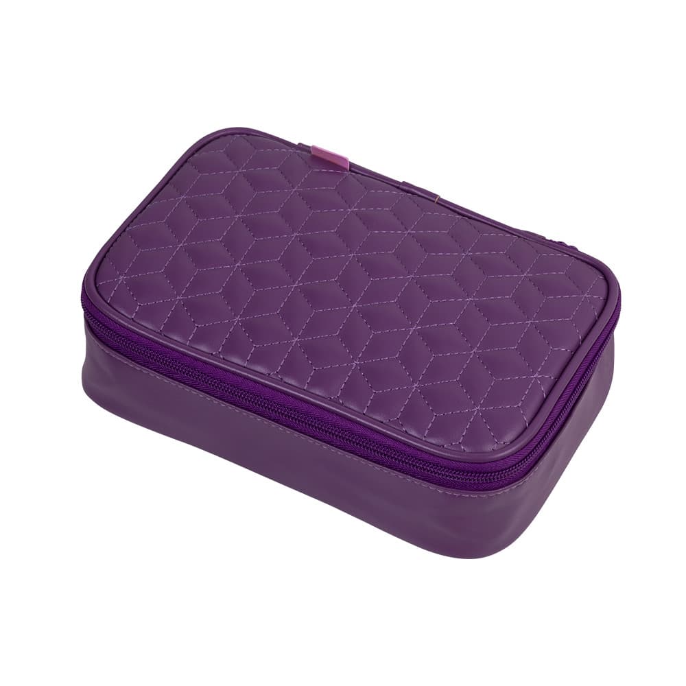 ESTOJO NECESSAIRE BOX - PU - 1 ZIPER