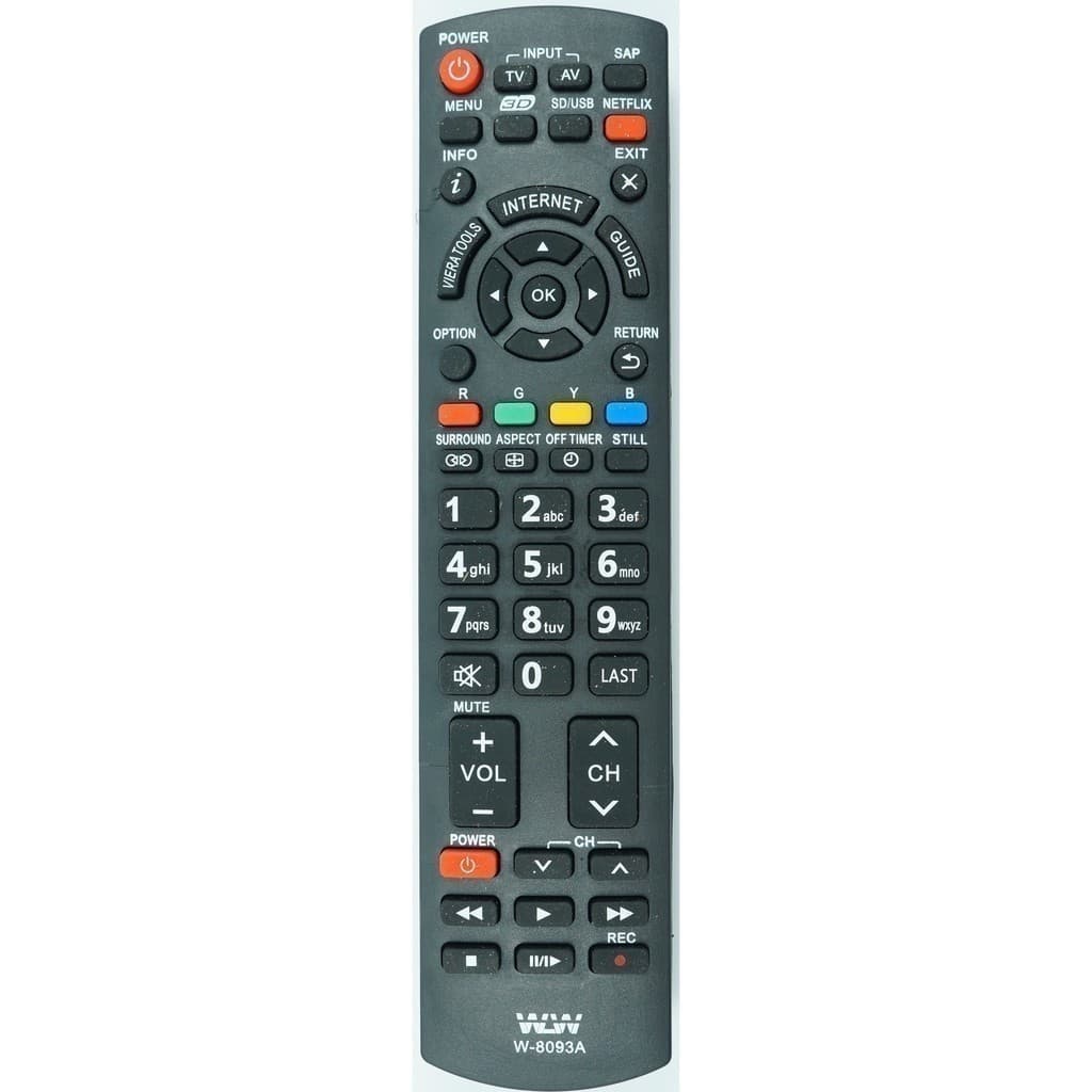Controle Remoto Tv Panasonic Viera Internet 3d Tg