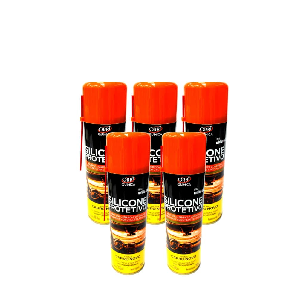 KIT 5 ORBISIL SILICONE SPRAY 300ML