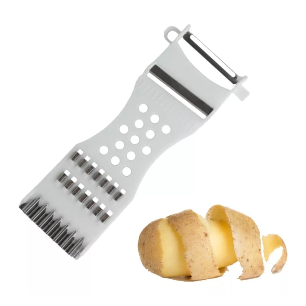 Descascador Fatiador Frutas Legumes Clink  Rala Corta Fatia Multifuncional