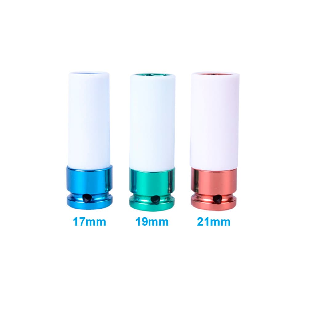 Jogo De Soquete Longo Impacto 1/2" P/ Rodas Liga Leve 3 Pcs King Tony P4405MX1