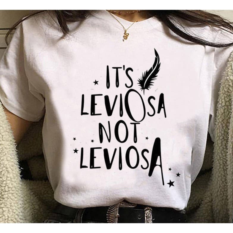 Camiseta Feminina Harry Potter It's LeviOsa Unissex  trendbox