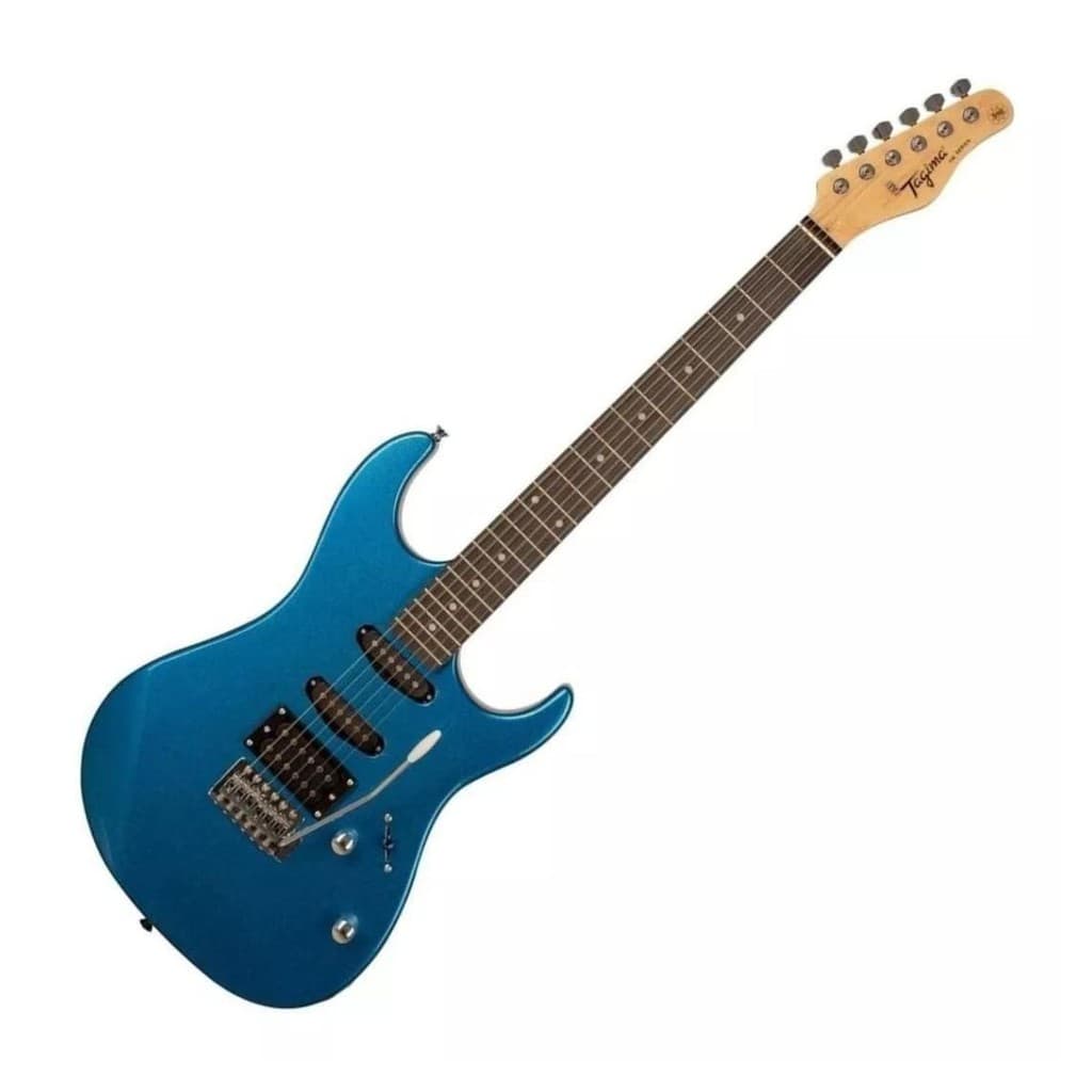Guitarra Tagima TG510 MBL Metallic Blue Escala Escura