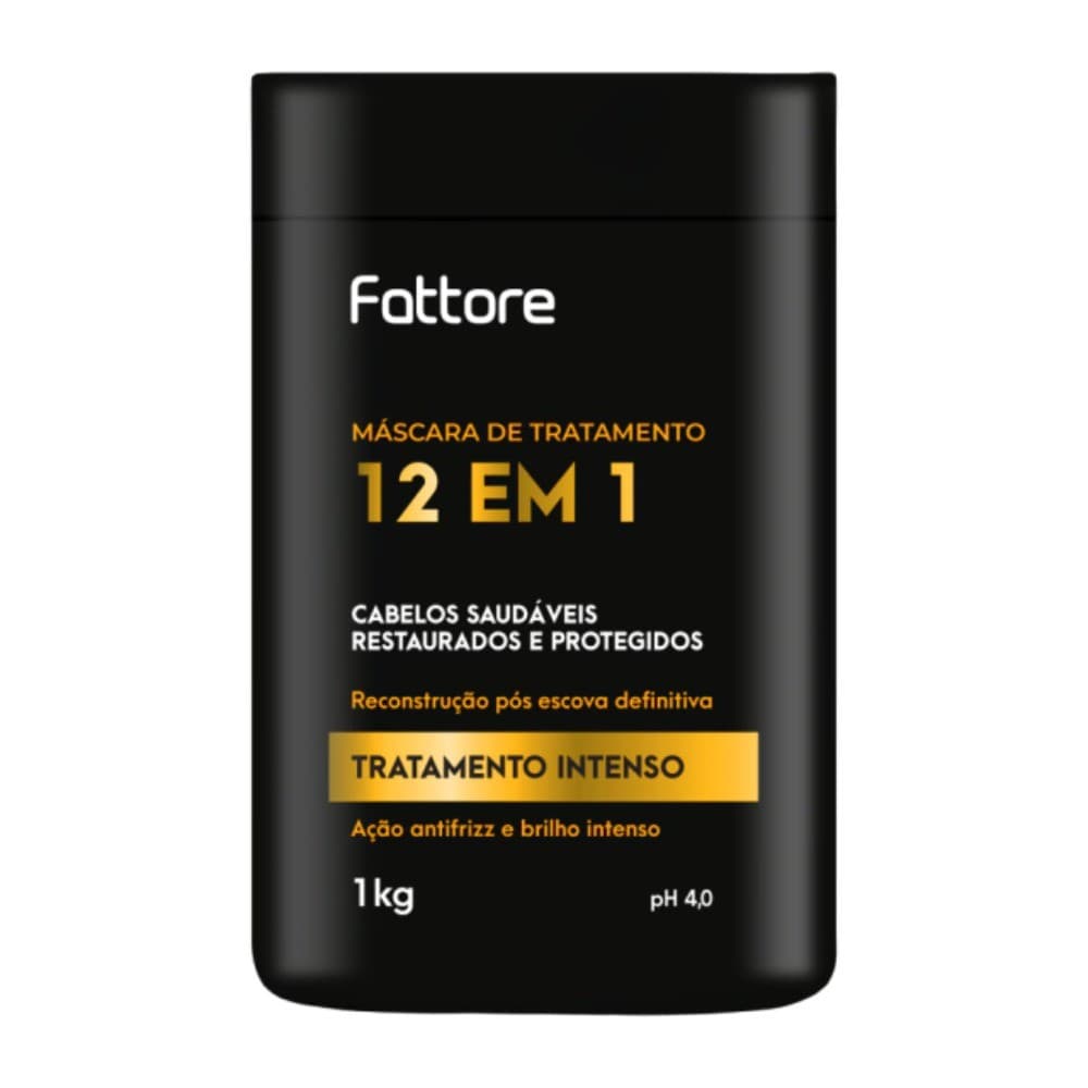 Fattore 12 em 1 - Máscara de Tratamento 1Kg