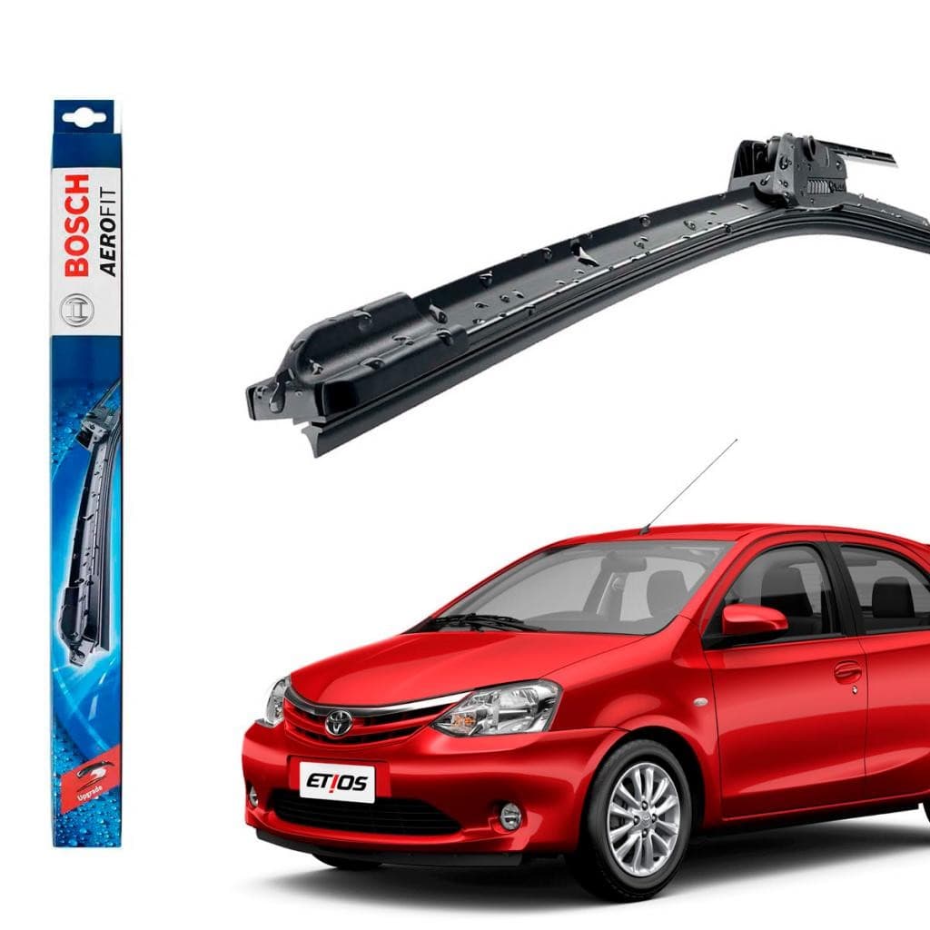 Palheta Dianteira Limpador De Parabrisa Etios 2012 Até 2021 Original Bosch
