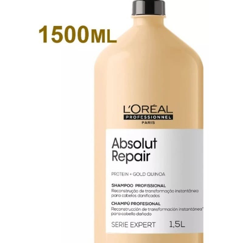 L'Oréal Shampoo 1,5L – Absolut Repair Original e Autêntico