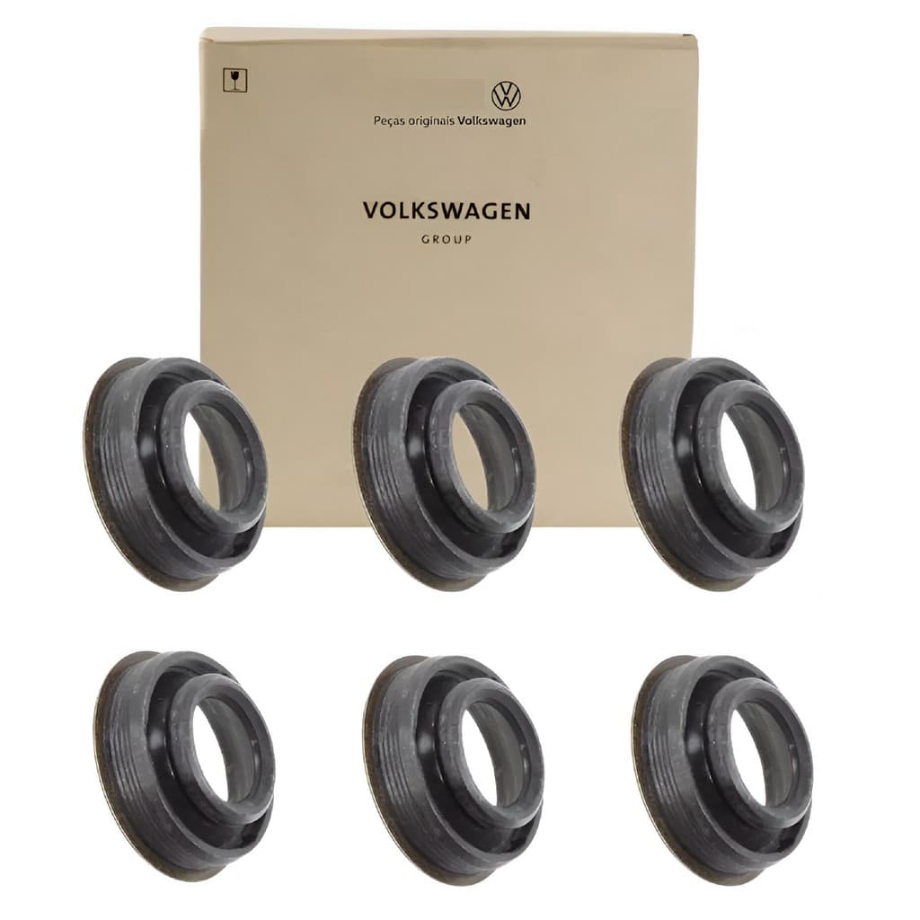 Kit 6 Retentor Tampa Válvula Volkswagen Amarok 2017 a 2020