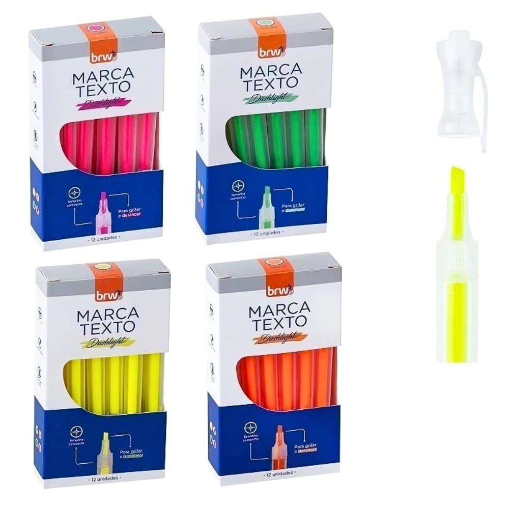 MARCA TEXTO DASHLIGTH BRW NEON TONS NEONS