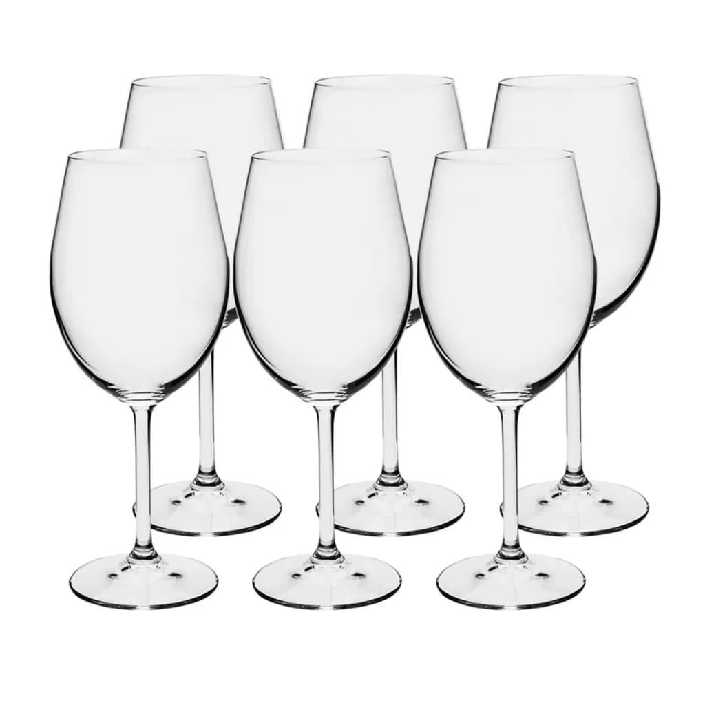 Jogo 06 Taças Bohemia Cristal Vinho Branco 350ml