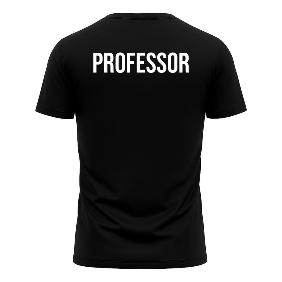 Camisa Camiseta Professor Profissão Uniforme Educador