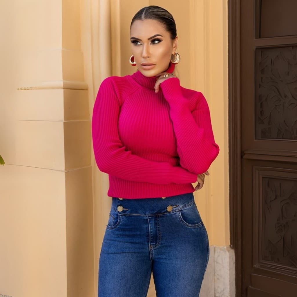 Blusa De Tricot Cacharrel Feminina Revanche Sandstone