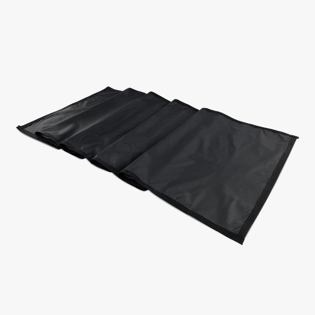 Caminho de Mesa Napa Preto 138x40cm Impermeável