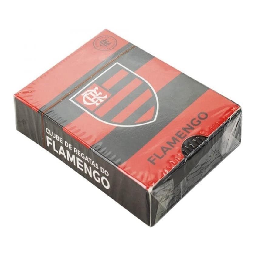 Baralho Plástico 54 Cartas Com Naipes - Flamengo