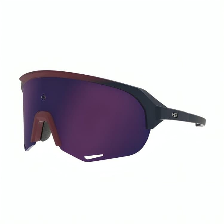 Óculos Ciclismo HB Edge R Blue Gradient Pink Blue Chrome