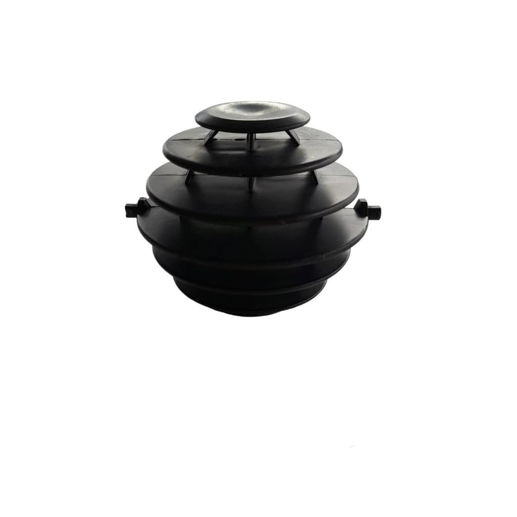 Difusor Ar Central Lateral Preto Globinho Citroen C3 2011 2013