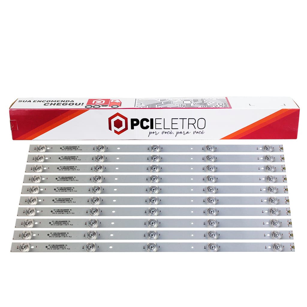 Kit ph55a16 ph55a16dsgwa cj130155a16003rv1 10 Barras com 5 Leds Pci Eletroparts