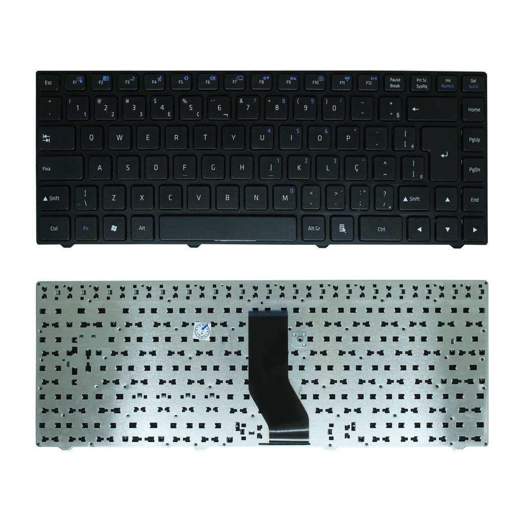 TECLADO POSITIVO 8511/8520/8455/8480/8490/8635/8655/8700/8775/8680/8995/8850/3040  SW6 COM MOLDURA