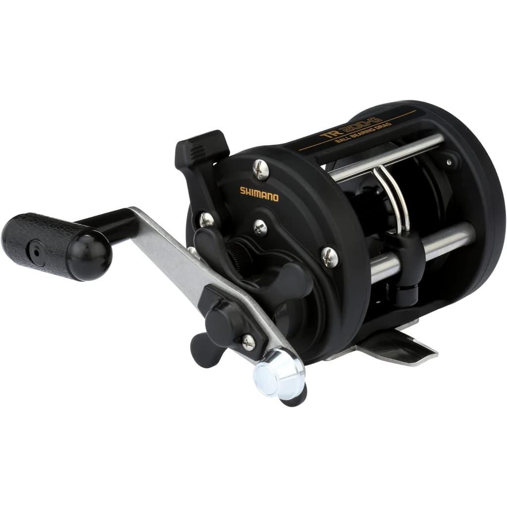 CARRETILHA DE PESCA SHIMANO TRITON 200G A - DRAG: 6.3KG - REC.:4.3:1 - PESCA PESADA