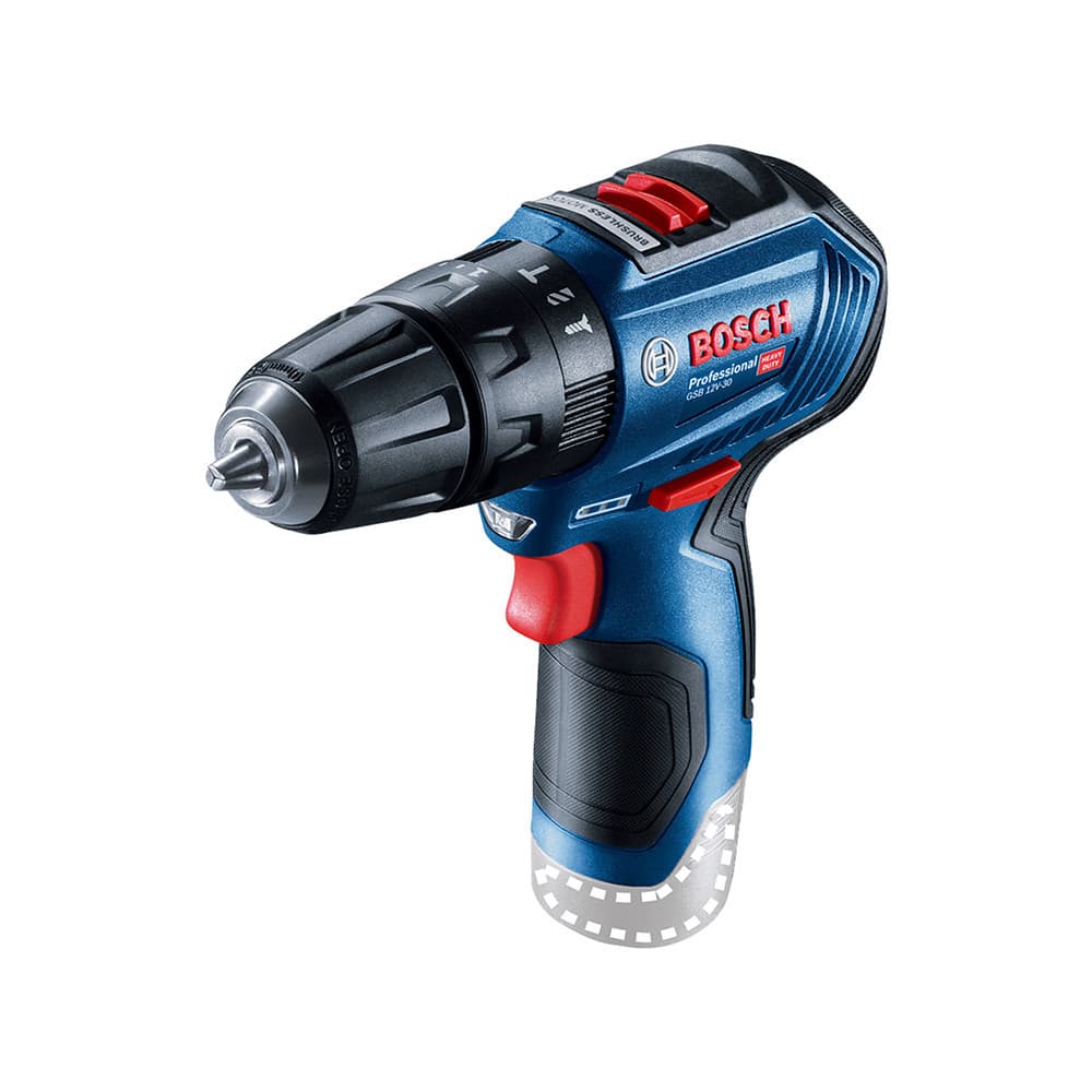 Parafusadeira/Furadeira Impacto 3/8" Bateria 12v Bosch Gsb12v-30 - 06019g91e2