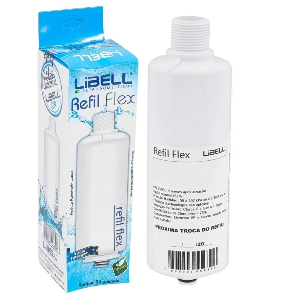 REFIL FILTRO PARA PURIFICADOR LIBELL FLEX