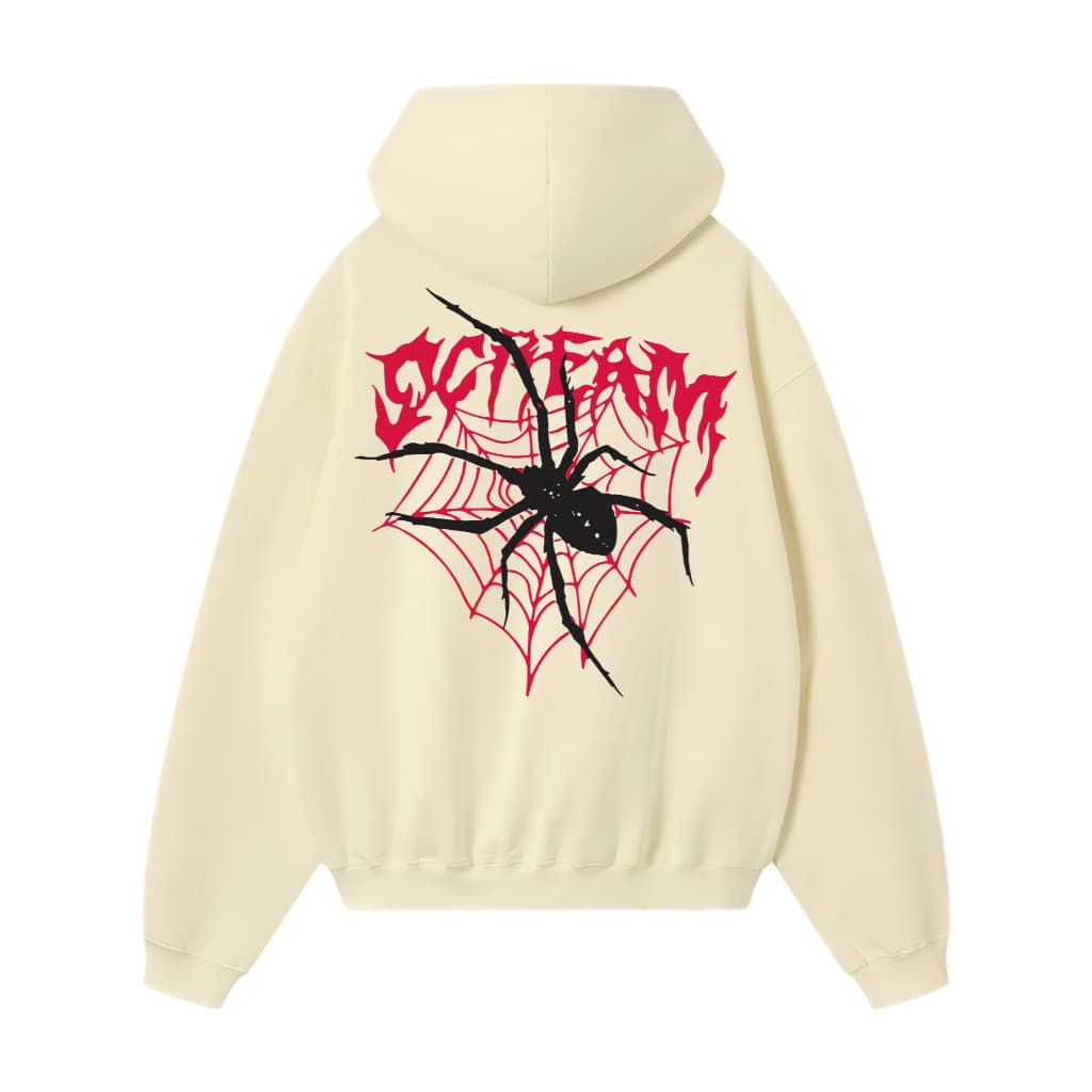 Moletom Masculino Careca Blusa Unisex Streetwear Aranha Spider Flanelado Com Capuz Algodão