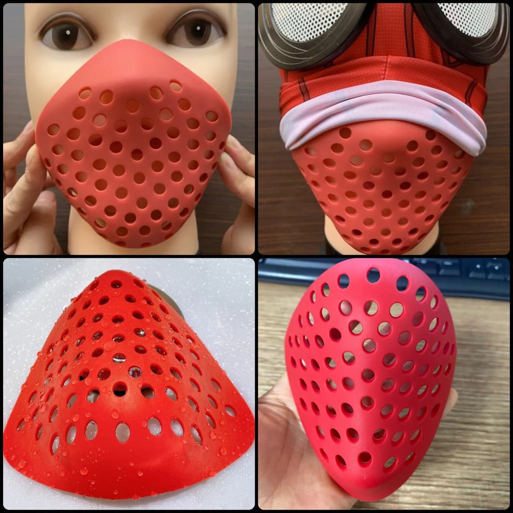 Máscara Faceshell Maleável Cosplay Traje Homem Aranha Profissional