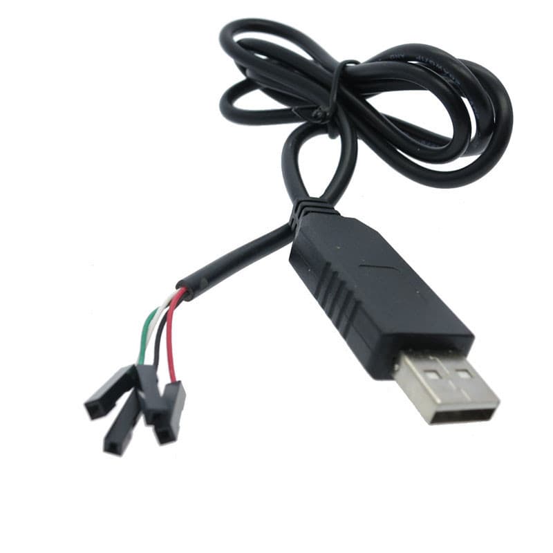 1/5pcs PL2303 PL2303HX USB Para UART TTL Módulo De Cabo 4p 4 Pinos RS232 Conversor Linha Serial Suporte Linux Mac Win7