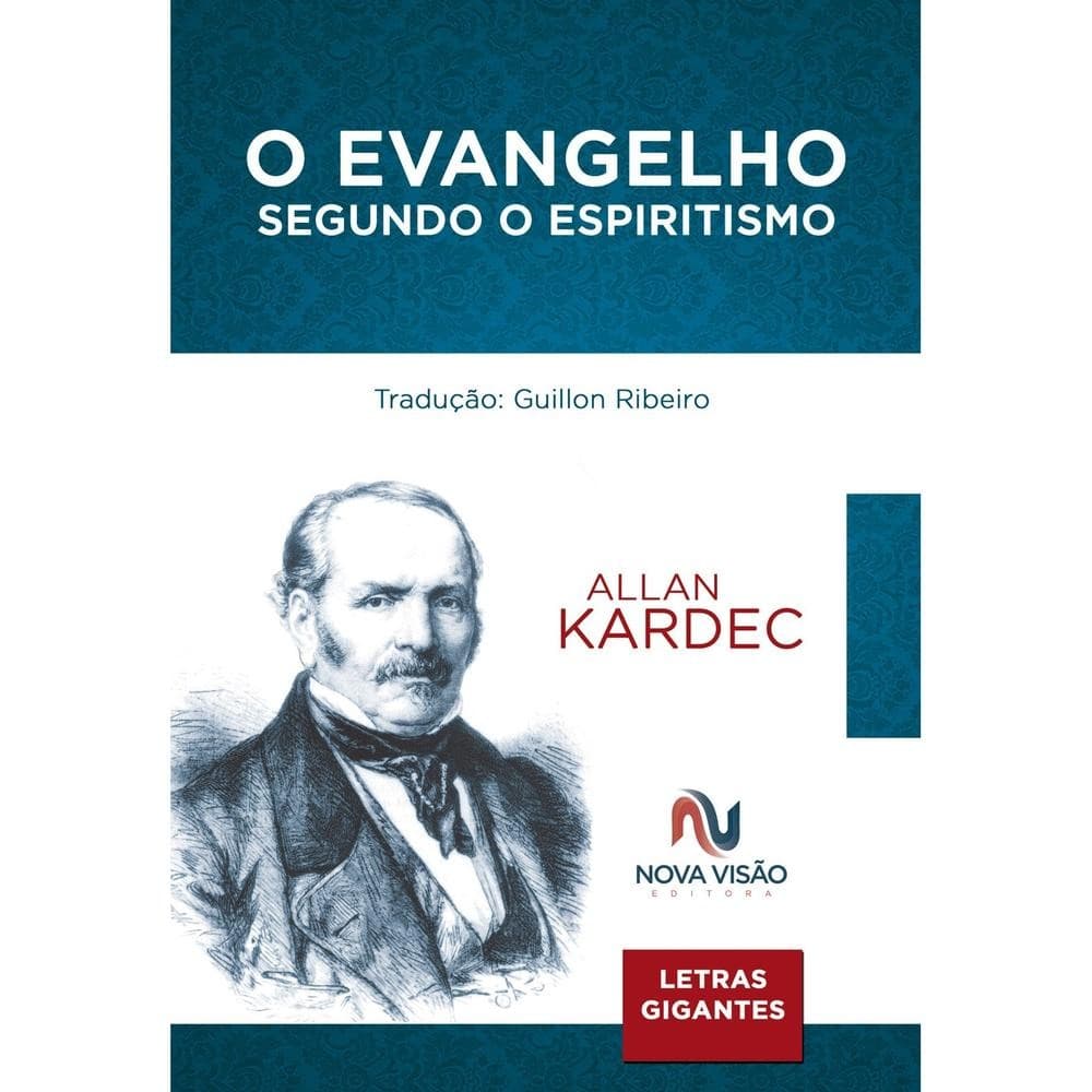 Livro O Evangelho Segundo o Espiritismo Letras Grandes – Allan Kardec Editora PRN