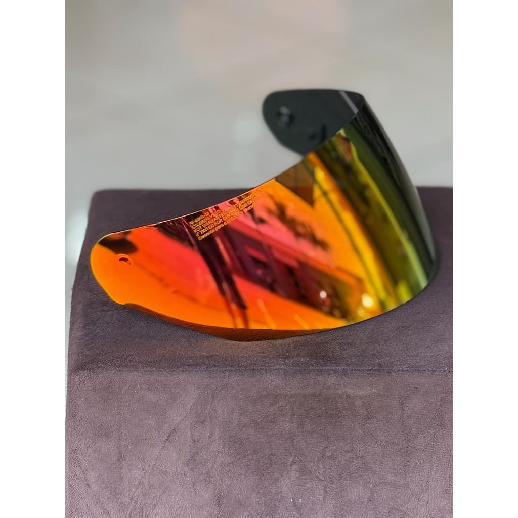 Viseira Light Vermelho Escuro P/capacete Norisk Razor
