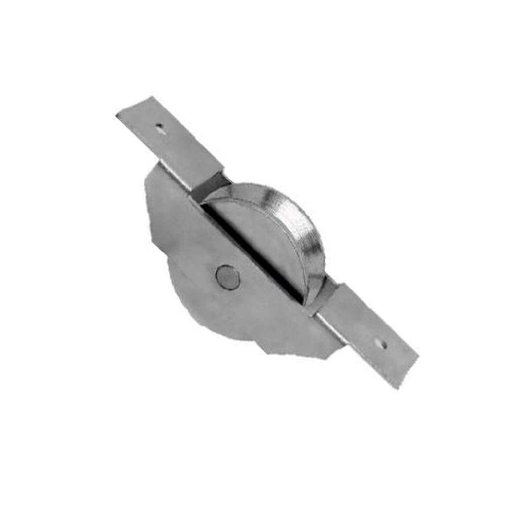 Roldana Ferro Maciça 60mm Tipo U 1/2" Caixa Aberta - Ferrosul
