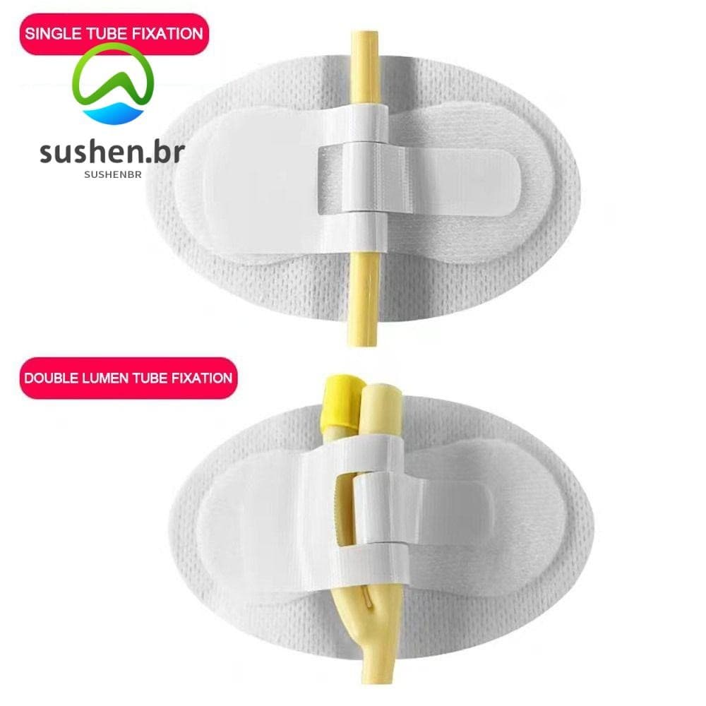 Dispositivo De Estabilização De Cateter SUSBR 5pcs , Suporte De Faixa De Perna De Fixação Foley Tubo De Urina
