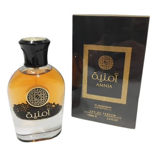 Perfume Arabe Amnia Al Wataniah Unissex 100ml Eau De Parfum
