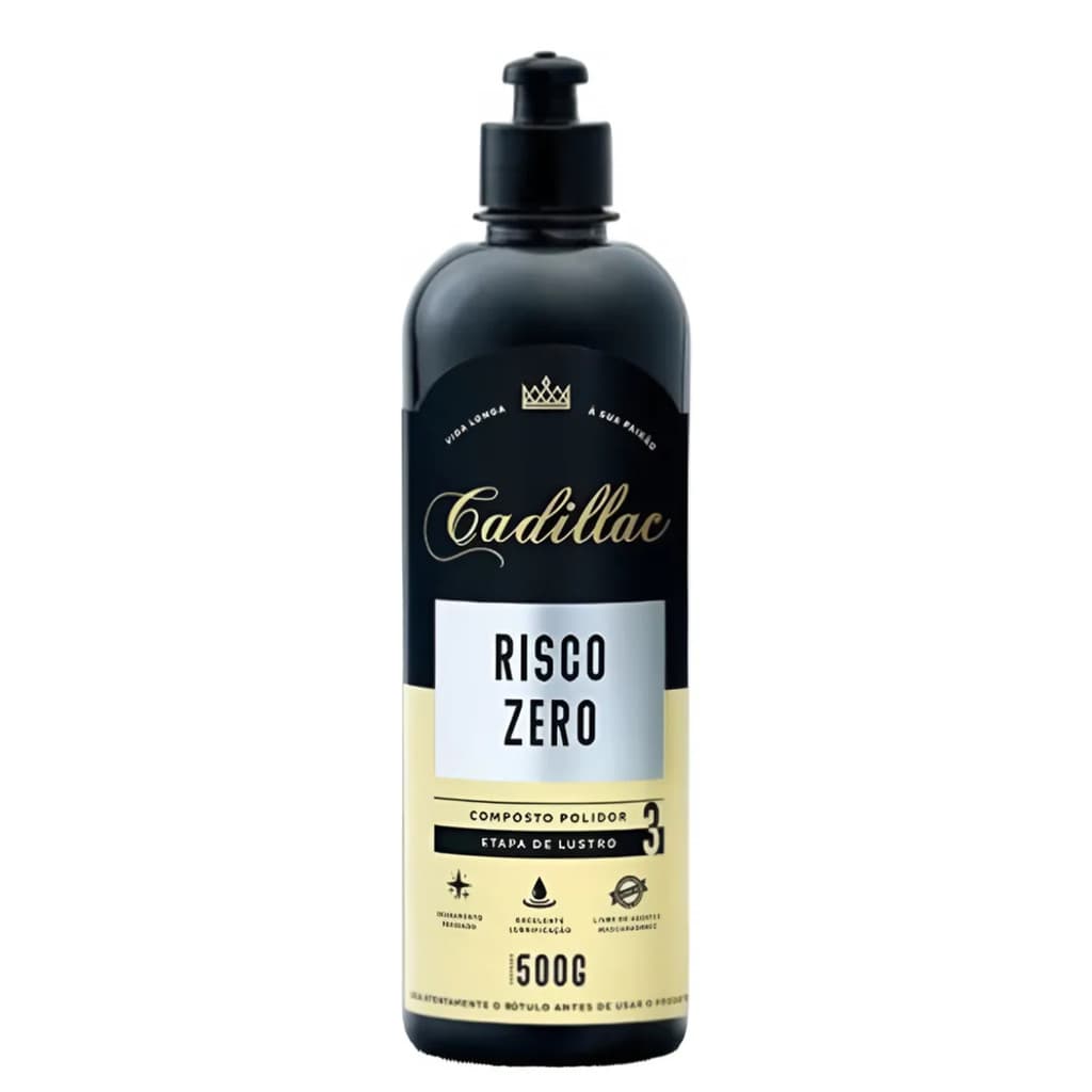 Polidor Risco Zero Lustro Cadillac 500g Acabamento Final
