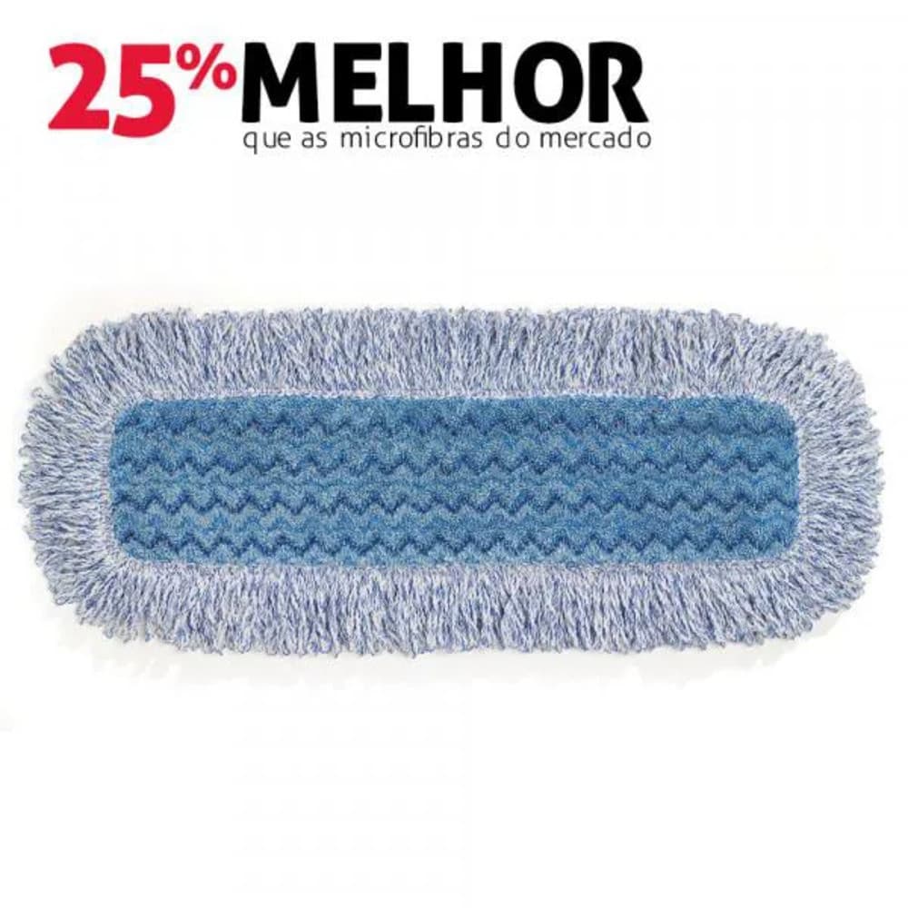 MOP UMIDO MICROFIBRA SUPER ABS 52CM AZUL - RUBBERMAID