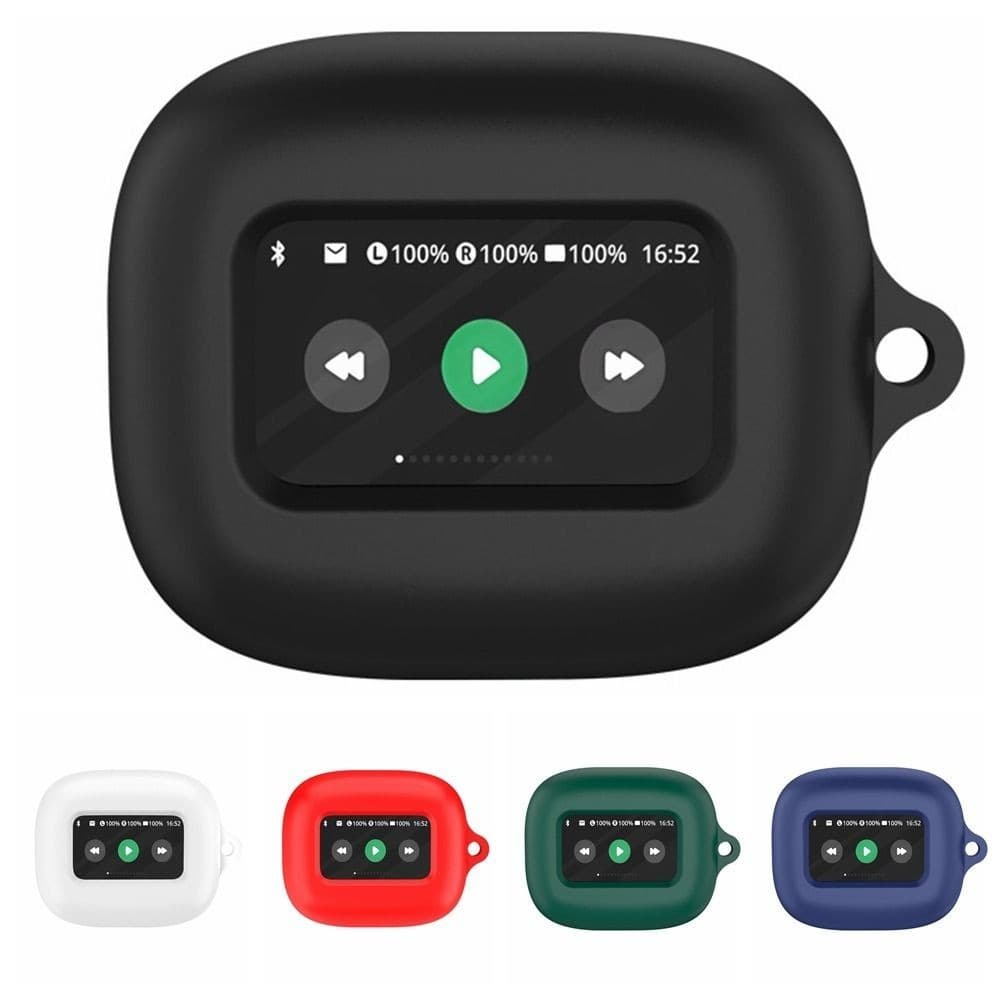 Para JBL LIVE BEAM 3 Capa De Silicone Fones De Ouvido Mini Protetora Bluetooth Com Gancho Sem Fio